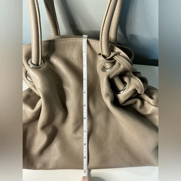 Furla Taupe Leather Handbag - Picture 15 of 15